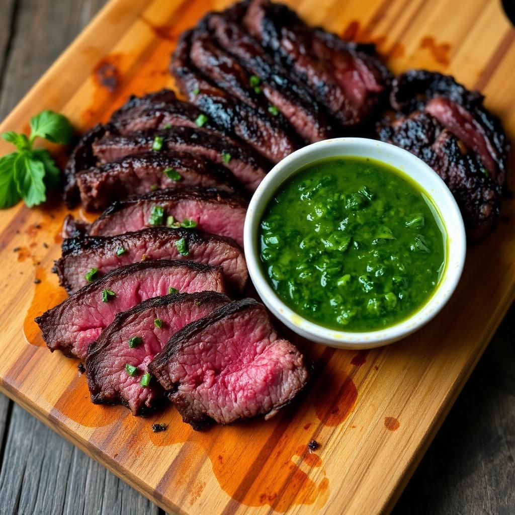 Chimichurri Skirt Steak